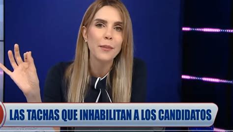 Juliana Oxenford Le Responde Fuerte Y Claro A Candidato Tachado En