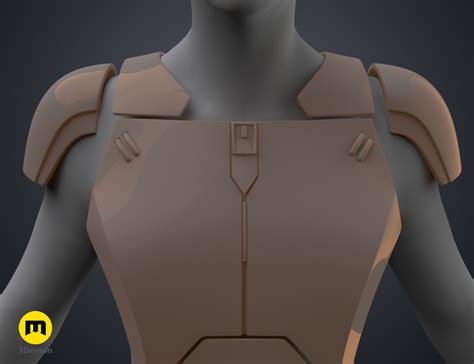 3d File Sabine Wrens Armor From Ahsoka・3d Printer Design To Download・cults