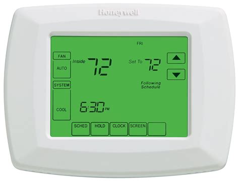 Honeywell 7000 Touchscreen Thermostat Manual