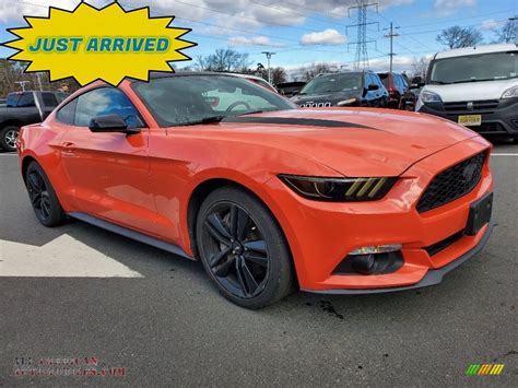 2015 Ford Mustang Ecoboost Premium Coupe In Competition Orange 346241