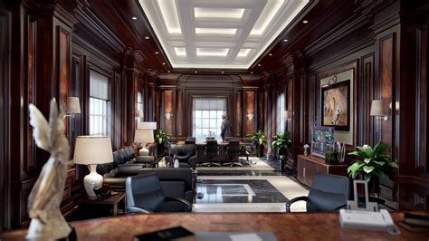 Luxury Office Interior Design On Behance