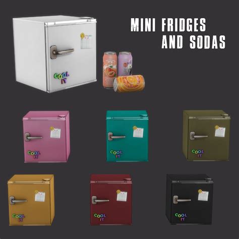 Sims 4 Mini Fridge