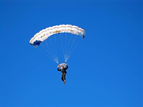 Parachutist Parachute Jump Free Photo On Pixabay