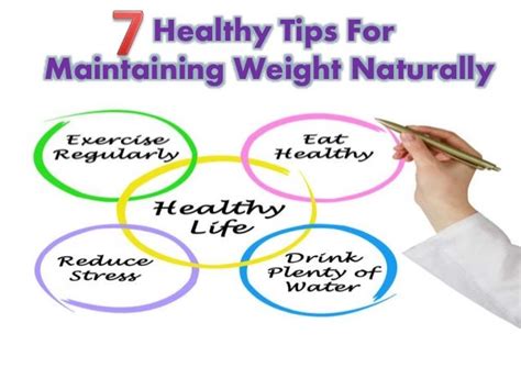 7 Healthy Tips For Maintaining Weight Naturally