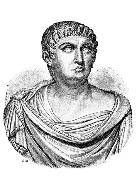 Nero Was Roman Emperor In The Old Book Encyclopedic Dictionary By A