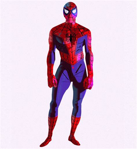 Pin By Andie Sulistio On Character Design Spiderman Spider Verse