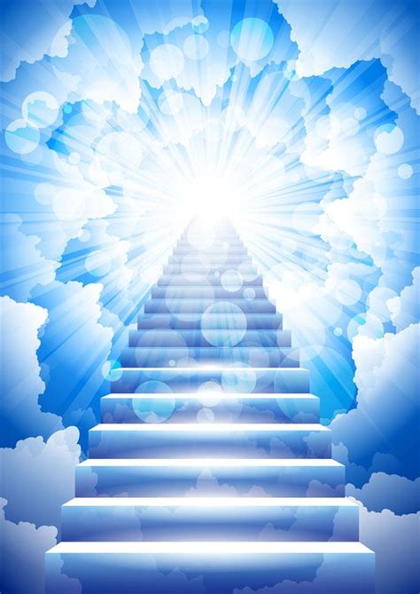 Creative Stairs Background Vector 01 Stairs To Heaven Tattoo