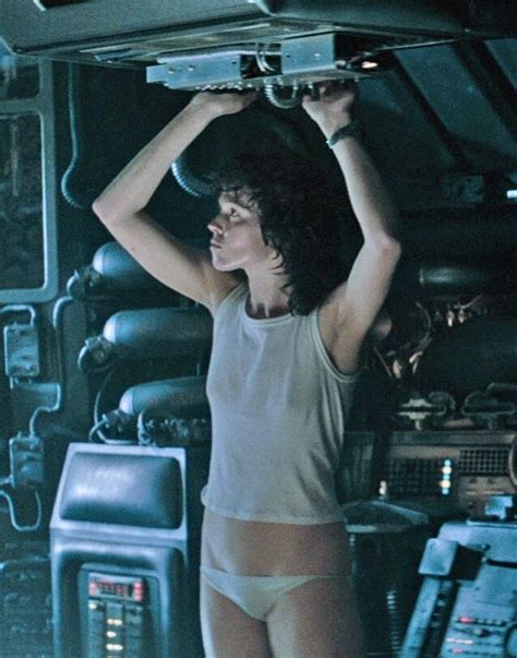 Sigourney Weaver As Ellen Ripley In Alien 1979 Sigourney Aliens Movie
