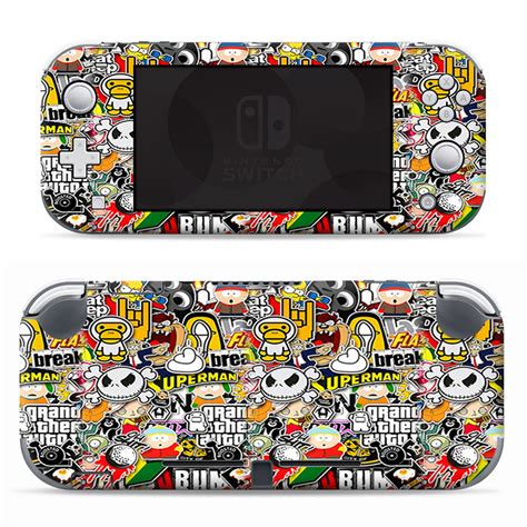 Nintendo Switch Lite Skins Decals Vinyl Wrap Decal Stickers Skins Cover Sticker Slap