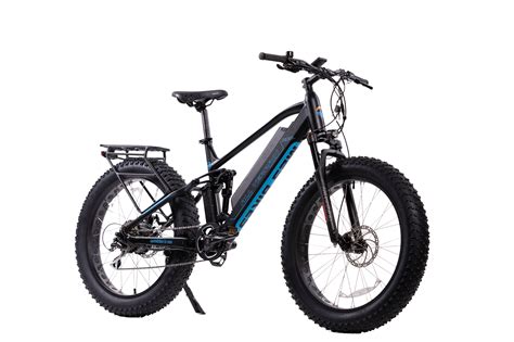 All Terrain Fs Full Suspension Electric Fat Bike 750w Air Fork