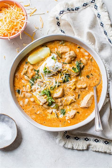 Working in 2 or 3 batches, add the chicken and cook, turning occasionally, until it's browned all over, about 6 to 8 minutes per batch. White Chicken Chili Recipe | Brown Eyed Baker