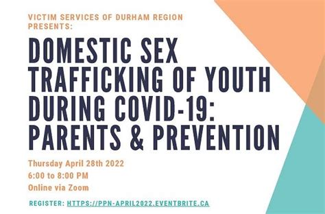 Sex Trafficking During The Pandemic Canadian Human Trafficking Hotline