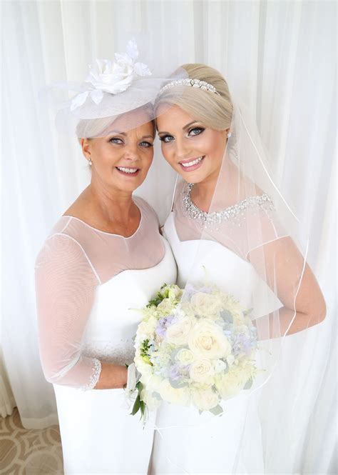 Beautiful Suzanne Neville Real Bride Sarah With Her Mom Both Dressed In Suzanne Neville You
