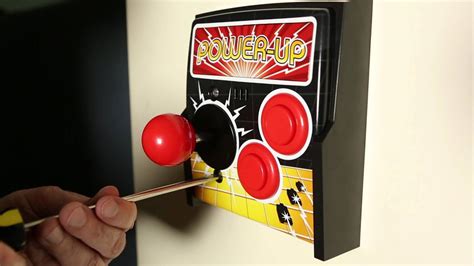 Power Up Arcade Light Switch Plate From Thinkgeek Youtube