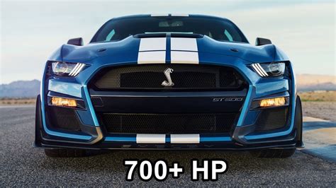 2020 mustang shelby gt500 the most powerful mustang ever for street track or drag strip