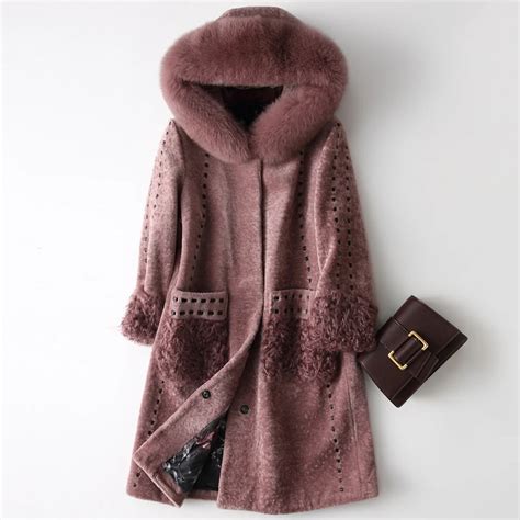 Autumn Winter Jacket Women Clothes 2019 Korean Womens Real Fur Coat