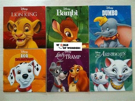 World Of Wonders Disney Classic Storybooks 6 Titles Available