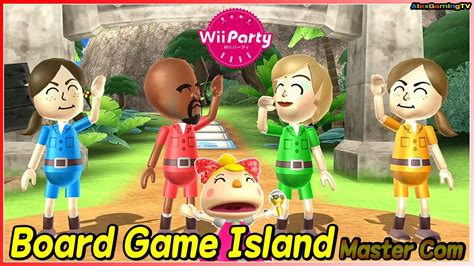 wii party board game island master com lucia vs matt vs alisha vs lucia alexgamingtv youtube