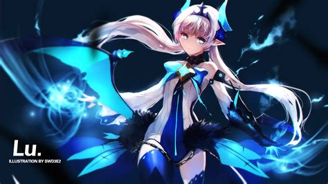 Free Download Lu Elsword Hd Wallpapers Backgrounds 1512x850 For Your
