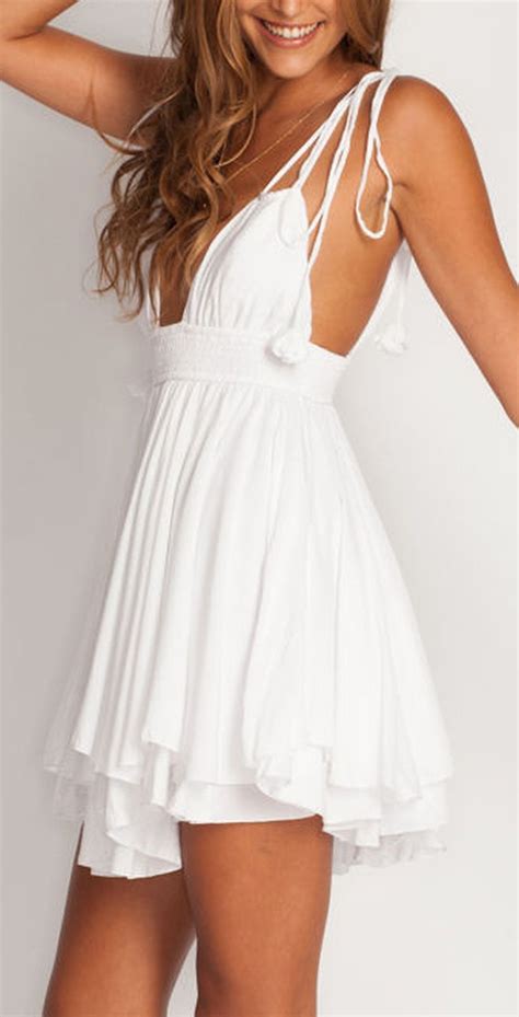 100 Most Cute Short White Dresses Design Ever 100 Cute Short White Dresses