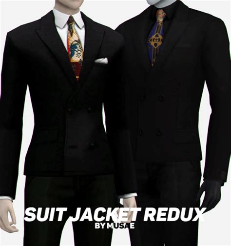 Effiethejay Suit Jacket Redux For Ts4 Please Delete Old Files