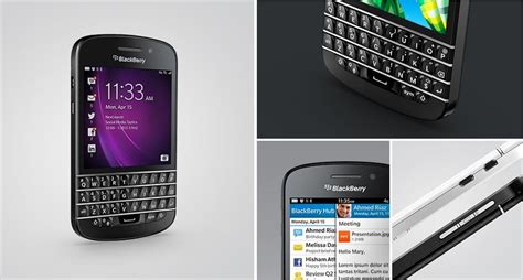 Blackberry Q10 Smartphone Features Skype Physical Keyboard