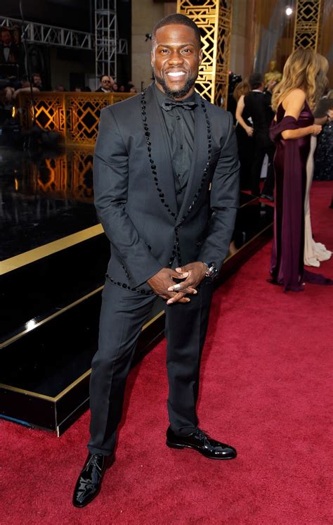 Kevin Hart Oscars 2016 Red Carpet Fashion Men In Tuxes Us Weekly