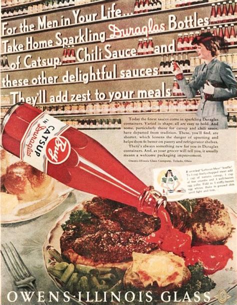 Vintage Ad Owens Illinois Glass Retro Recipes Vintage Recipes Food History