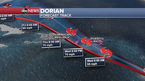 Tropical Storm Dorian Churns Toward Puerto Rico Where Governor Urges