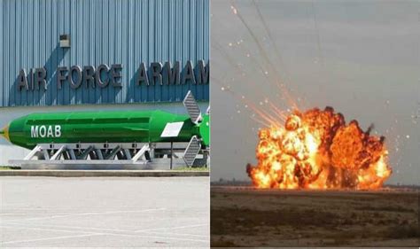What is the 'mother of all bombs'? MOAB vs FOAB - Difference between Mother & Father of All ...