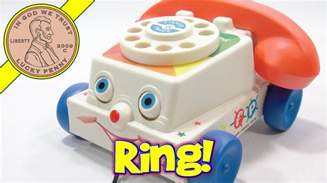 Phones And Mobile Phones Fisher Price Classics 1694 Chatter Telephone