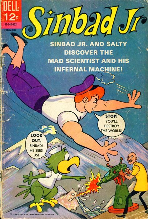 Title Sinbad Jr Feb 1966 Dell Comic Comics Sinbad