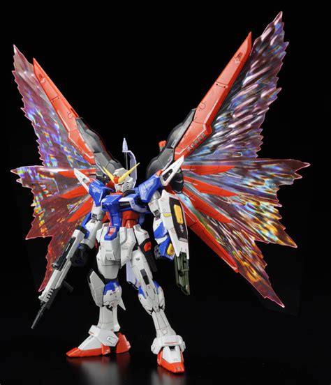 Rg Zgmf X42s Destiny Gundam Titanium Finish Lightning Wing Effect Un