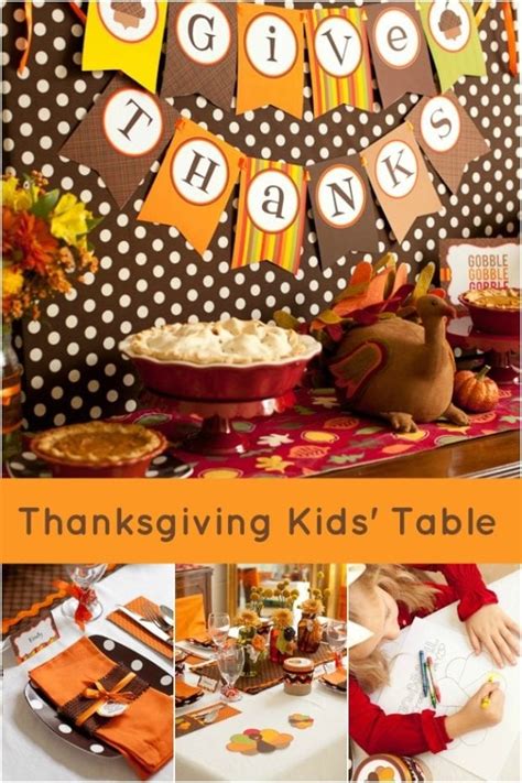 The Perfect Thanksgiving Kids Table Decorations Spaceships And Laser