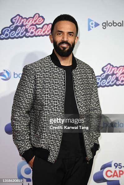 Craig David Attends Day 2 Of The Capital Jingle Bell Ball At The O2