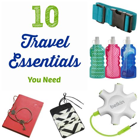 10 Travel Essentials You Need Before Your Next Trip- Under $10 ...