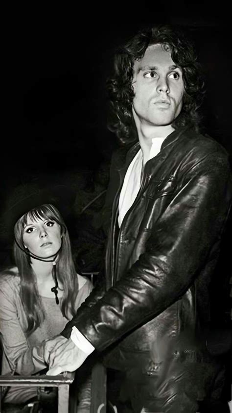 Pamela Courson And Jim Morrison 1960s Roldschoolcool