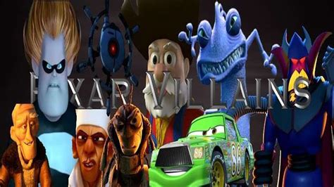 Disney Pixar Villains List