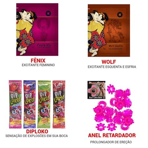 Kit De Produtos Eroticos Sex Shop Com 20 Itens Revenda E R 79 90 Em Mercado Livre