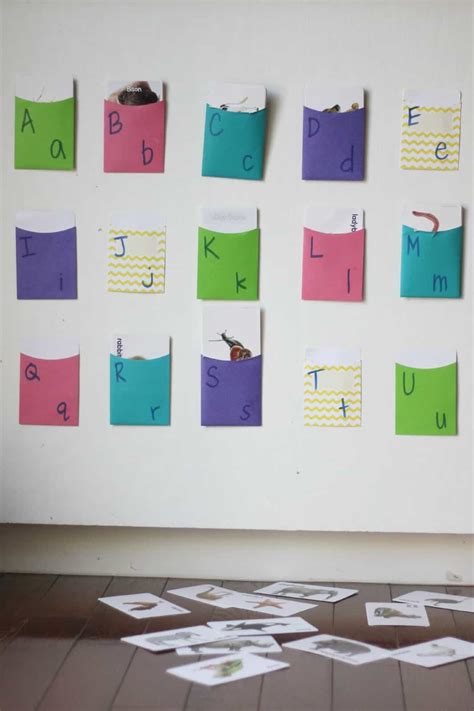 Alphabet Pocket Matching Game - Toddler Approved