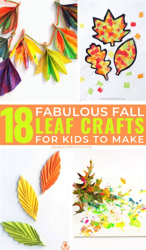18 Fabulous Fall Leaf Crafts For Kids That Are Perfect For Autumn