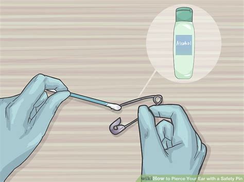 For the septum piercing, look inform them that it is better if you carry out the first jewelry swap for safety. How to Pierce Your Ear with a Safety Pin: 15 Steps (with ...