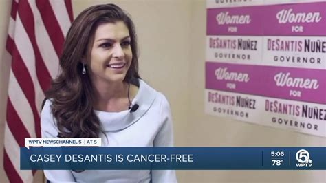 First Lady Casey Desantis Is Now Cancer Free Governor Says