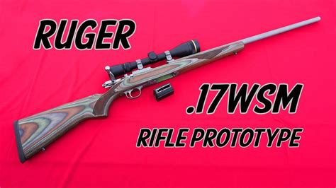 New Ruger 17wsm Rifle 17 Winchester Super Mag
