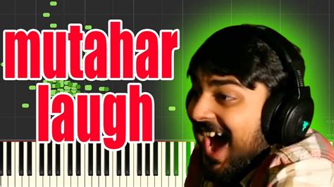 Mutahar Laugh But Its Midi Auditory Illusion Mutahar Laugh Piano