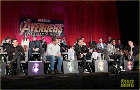Avengers Infinity War Cast Get Together For Global Press Conference