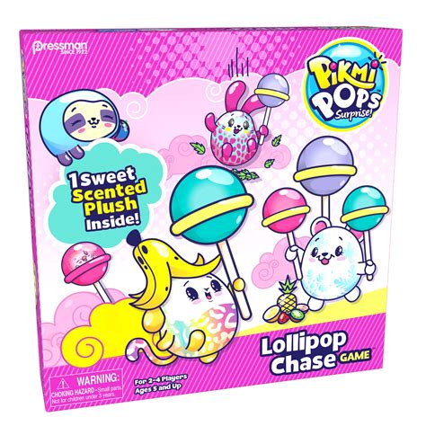Pressman Toy Pikmi Pops Lollipop Chase Game My Little Pony Friendship