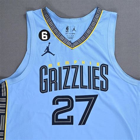 Memphis Grizzlies 2022 2023 Statement Jersey