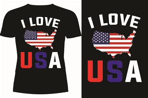 I Love Usa T Shirt Ubicaciondepersonascdmxgobmx