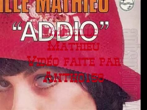 Mireille Mathieu Addio Vid O Dailymotion
